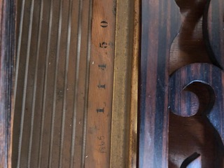 Antique Emerson Square Grand Piano