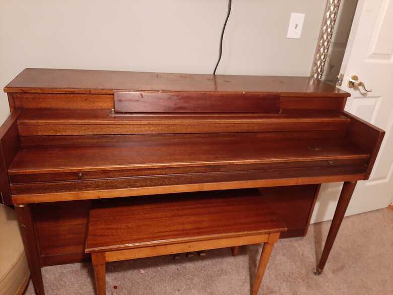 Piano all wood finish