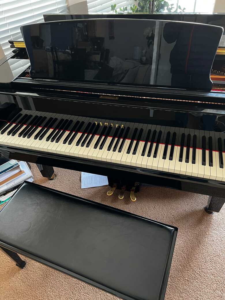 Yamaha C2X 5’8” Grand Piano