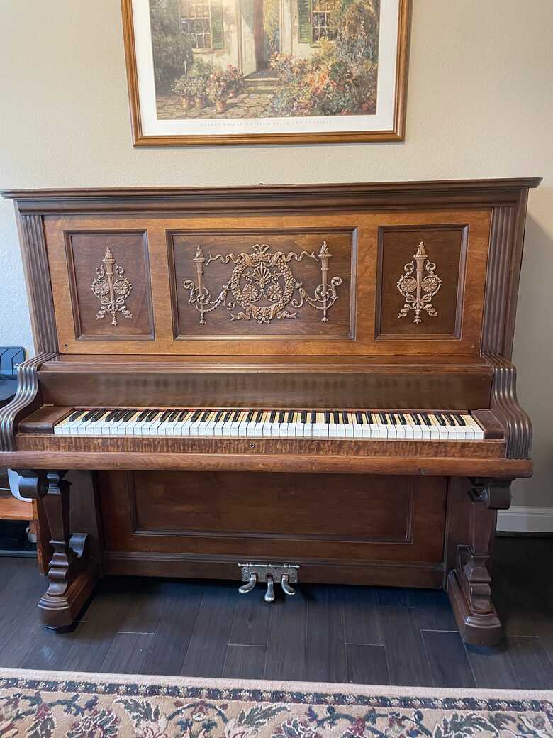 1902 Kimball Upright Piano