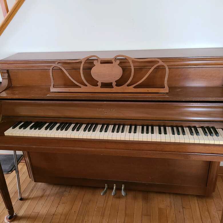 Sohmer & Co. Piano with bench