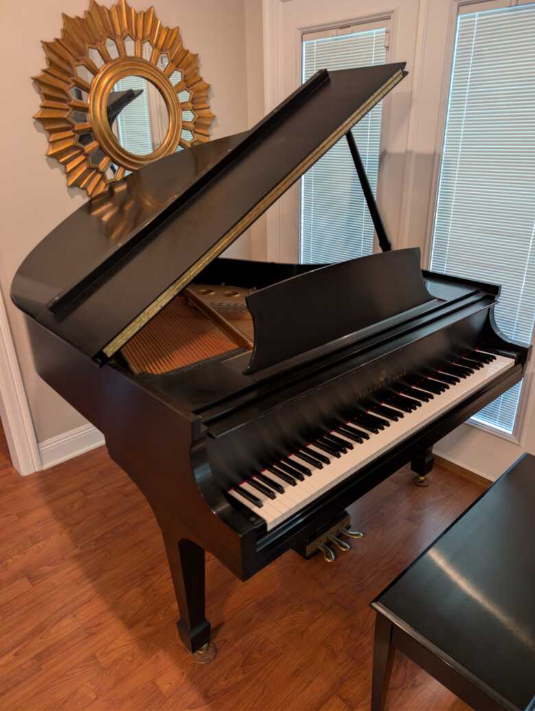 1991 Steinway S in Satin Ebony
