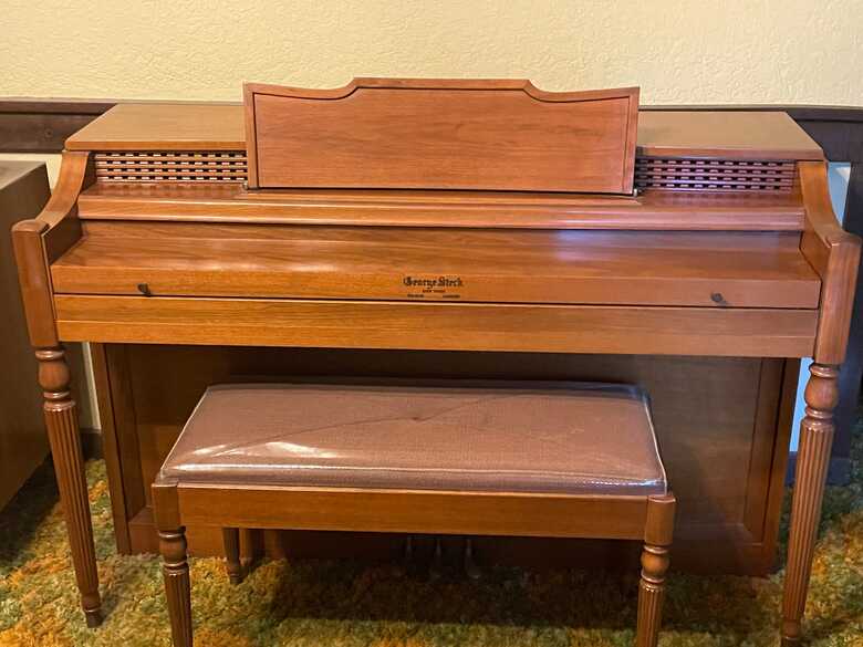 Good Condition George Steck upright