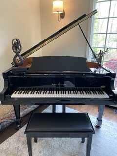 Gorgeous Kohler & Campbell Grand Piano - Black
