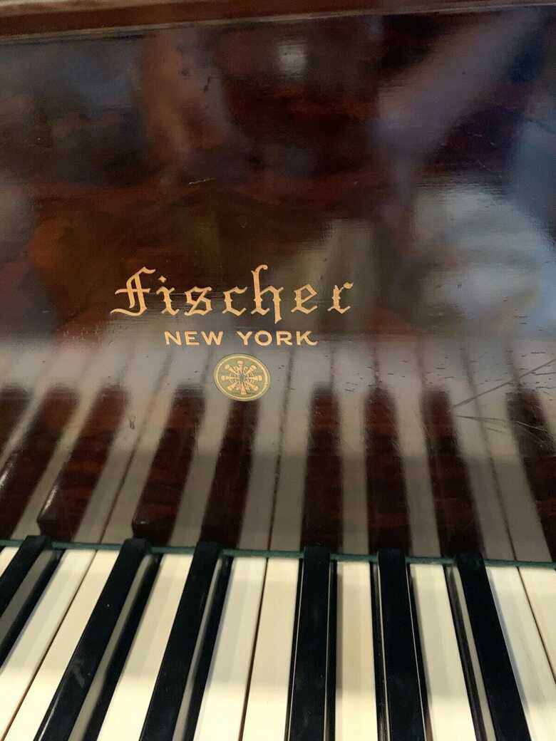 J&C FISCHER BABY GRAND PIANO