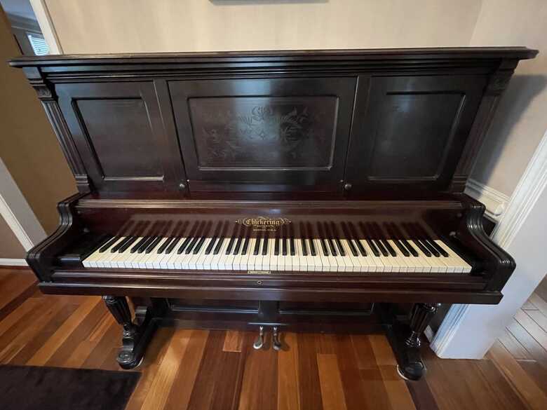 Chickering 1890s Upright - Solid Quality - Built in Boston