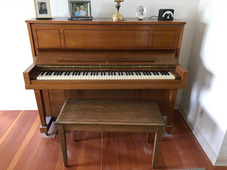 Steinway & Sons studio model 45 piano