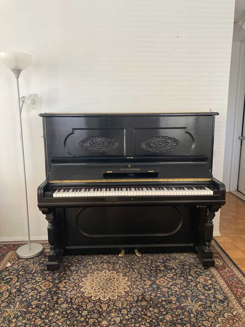Steinway Upright Piano