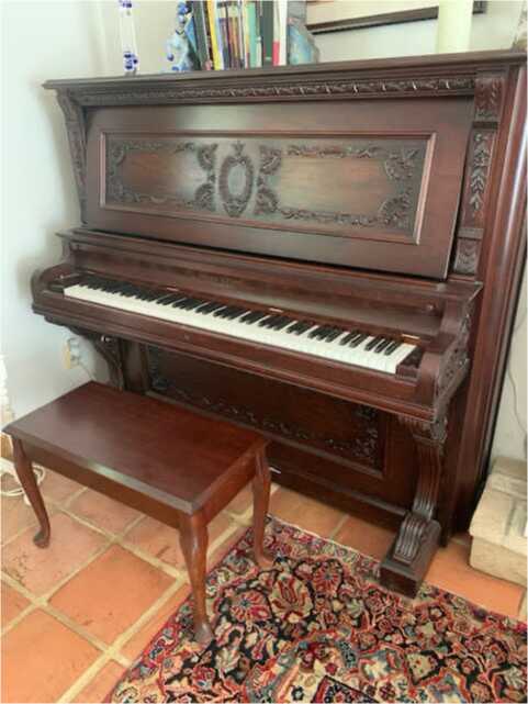 Ivers and pond vintage uproght piano