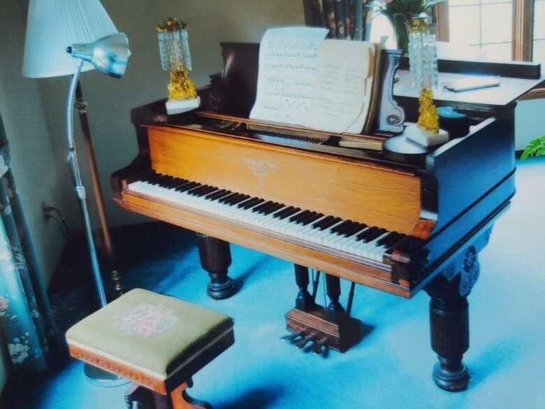 1881 Steinway Modal A grand piano