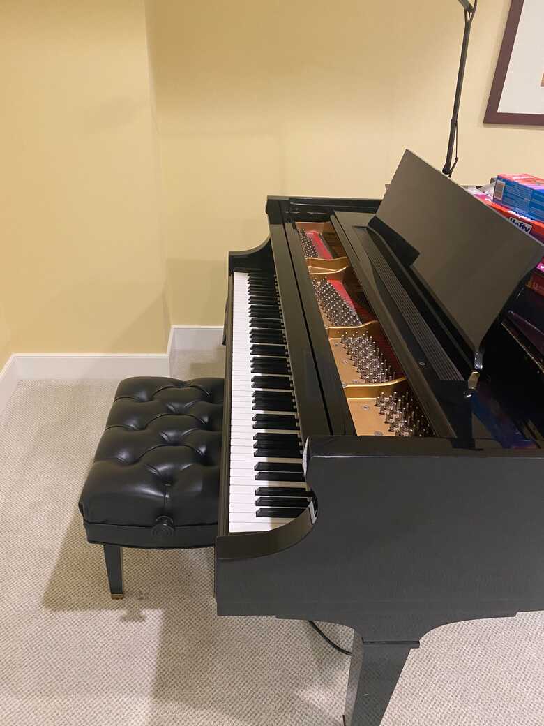 Baldwin baby grand piano with self player 