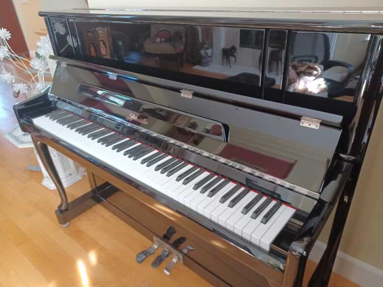 48 inch Ritmuller UH121R Upright Piano