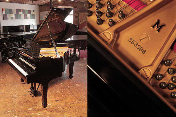 Rebuilt, 1956, Steinway Model M grand piano 