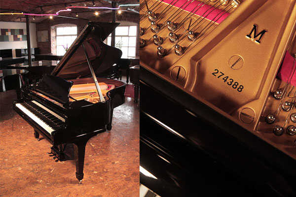 Rebuilt, 1932, Steinway Model M grand piano