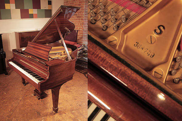 Reconditioned, 1966, Steinway Model S grand piano