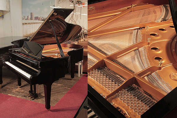 Reconditioned, 2010, Kawai RX-5 grand piano in black