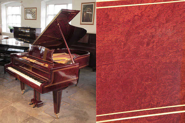 Restored, 1910, Grotrian Steinweg grand piano in mahogany