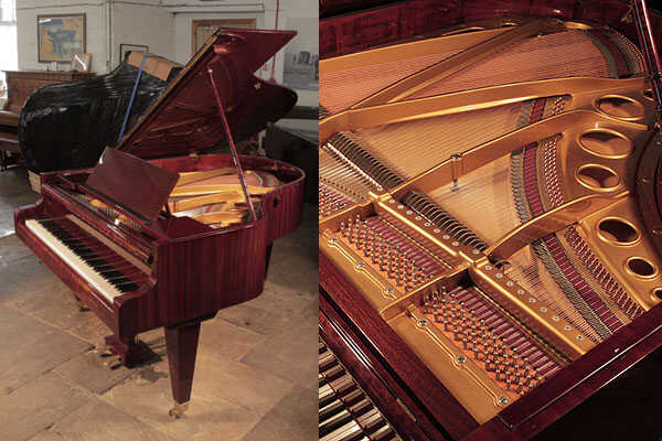 Restored, 1910, Bosendorfer grand piano in mahogany