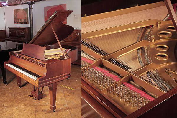 Rebuilt, 1925, Steinway Model O grand piano in Rosewood