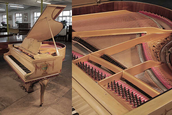 Hand-Painted Beuloff Grand Piano 