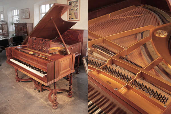 Schiedmayer Model 15 Grand Piano Harpsichord Style