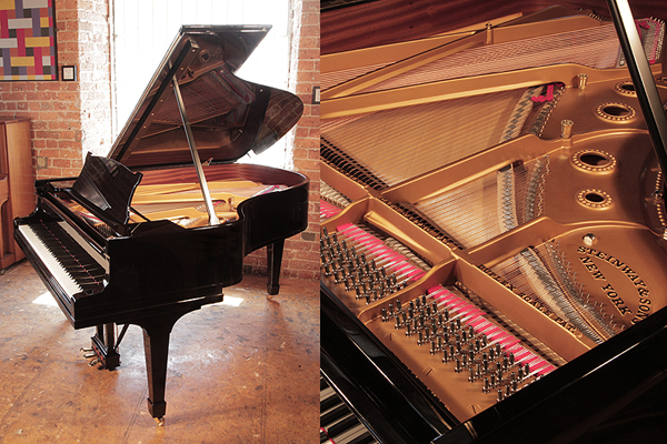 Rebuilt Steinway Model A Grand Piano Black Case