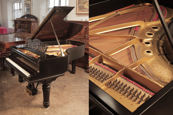 Reconditioned,Steinway Model B Grand Piano Satin Black