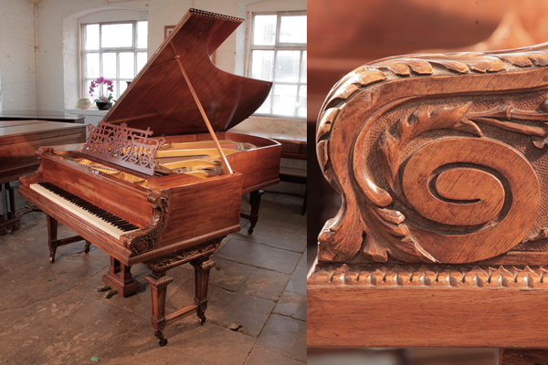 Neoclassical Carved, 18Bechstein Model D Concert Grand Piano