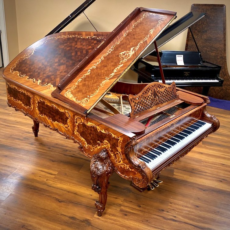 Steinway B Art Case with QRS Player - 1901