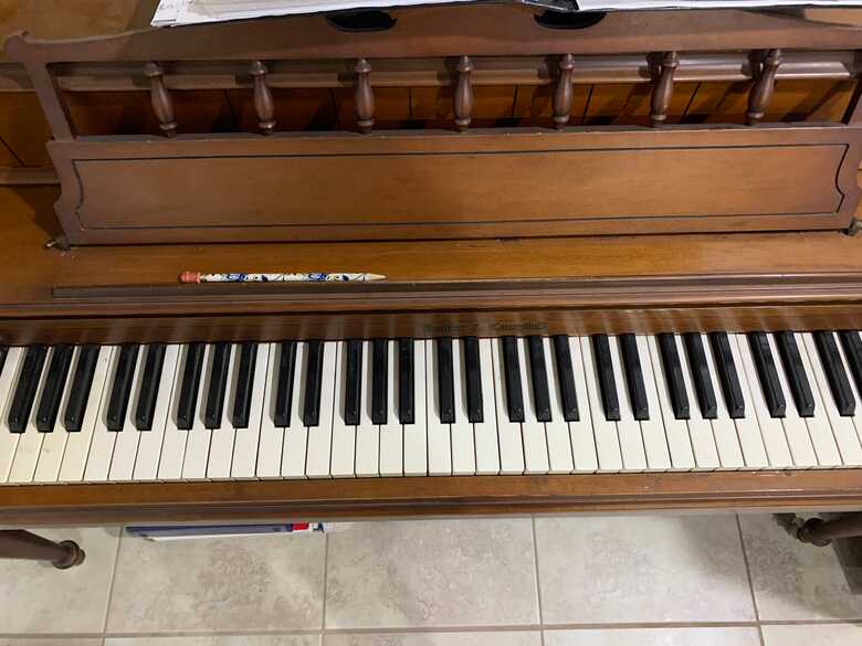 Piano in tune condition