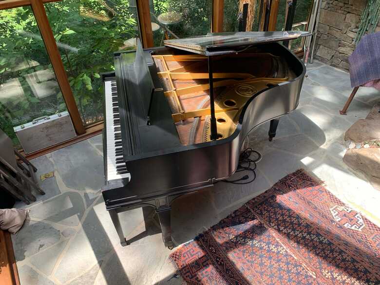 Knabe Baby Grand with recent Player Piano
