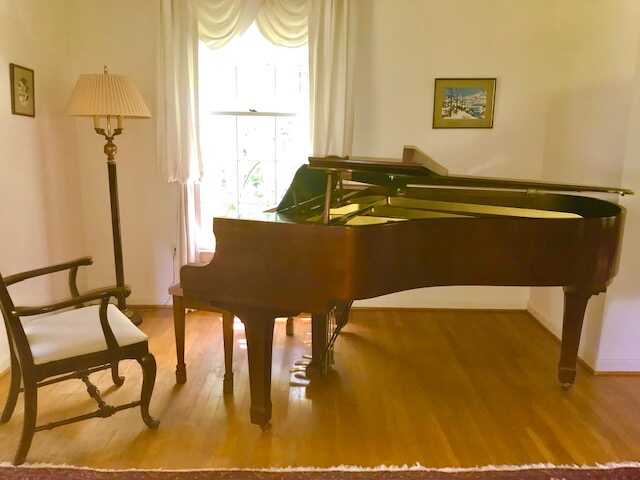 Walnut Grand Piano, Reston, Va