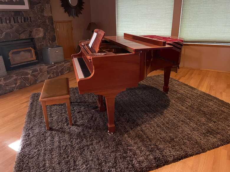 Great condition Koehler and Campbell grand piano 