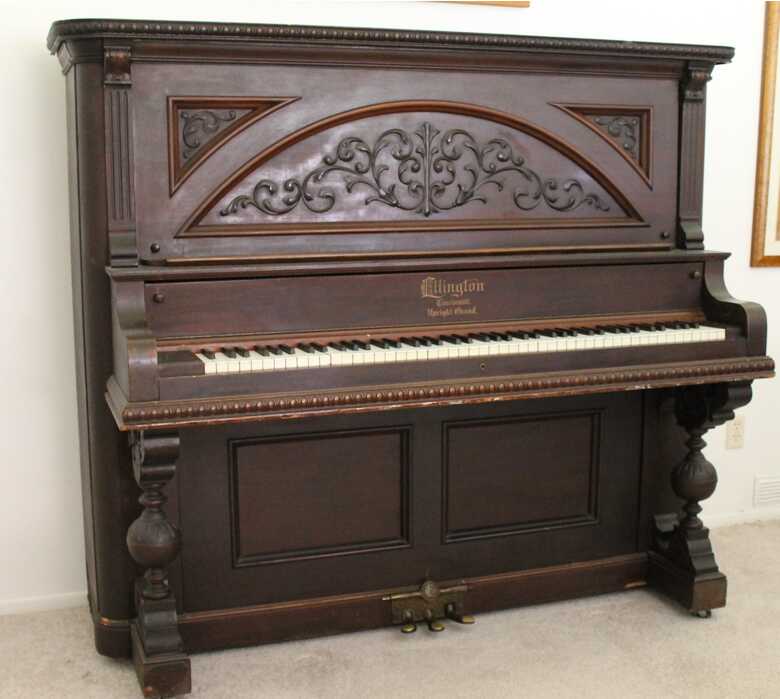Restore this beauty! Ellington Cincinnati Piano for sale
