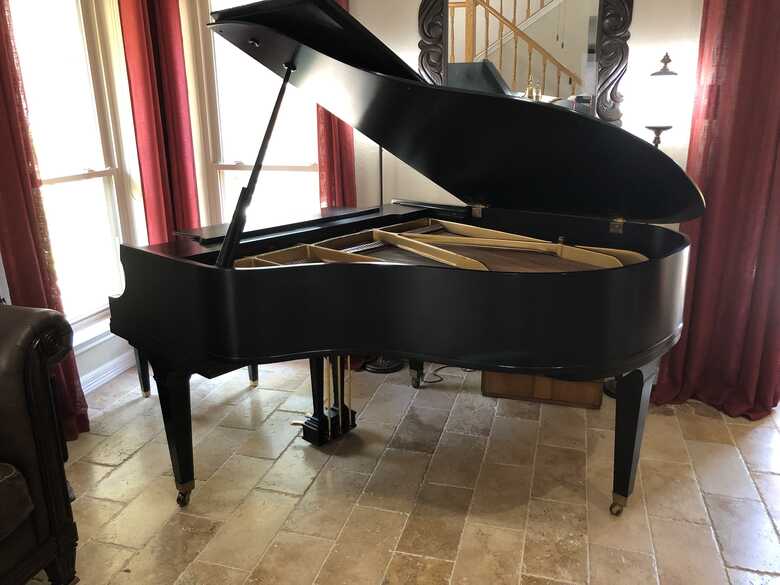 Restored Baldwin 5'8" Grand Piano, Model B