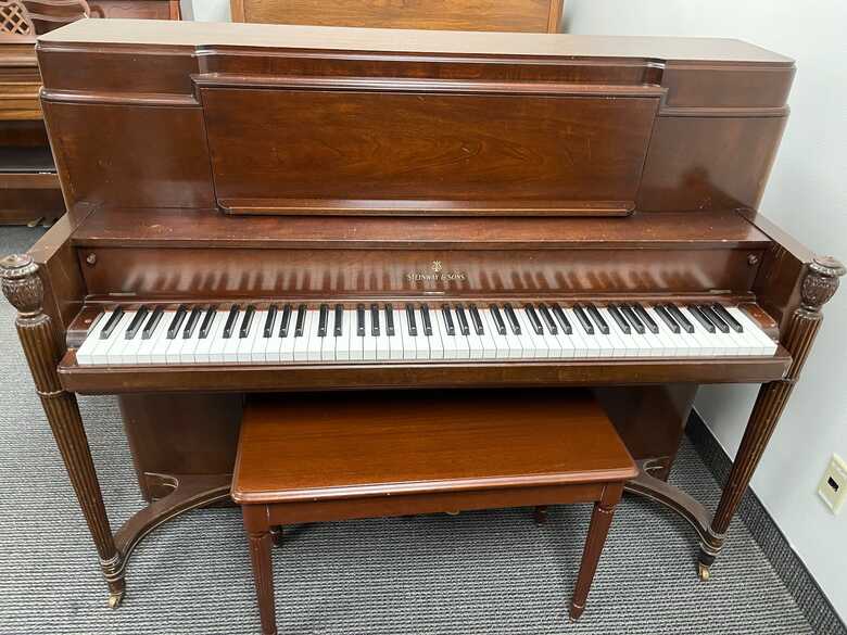 Steinway and Sons Upright Piano