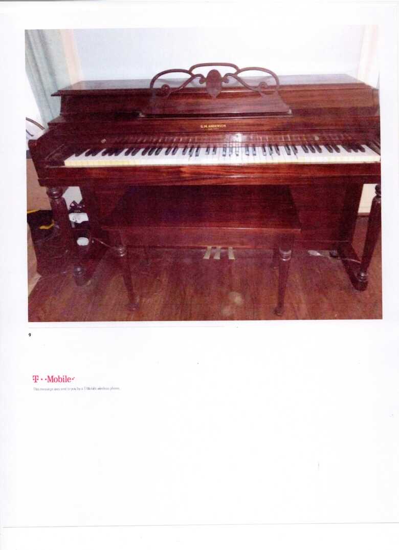 Sell A GM Anderson Spinet Piano