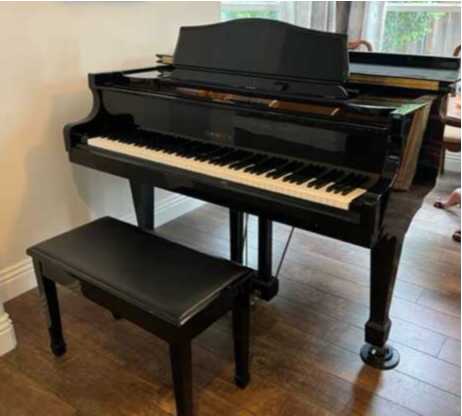 Samick SIG-57, 5'7" Baby Grand Piano Ebony $5,400