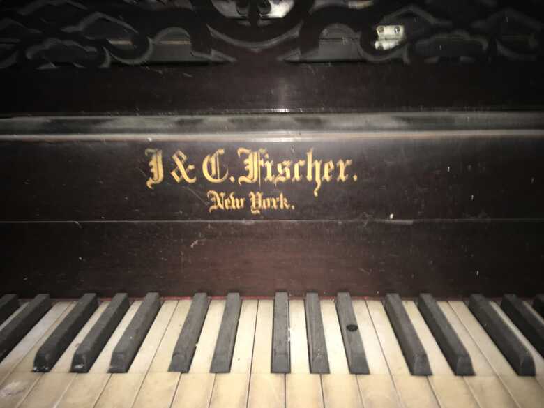 J&C Fischer Square Grand Piano