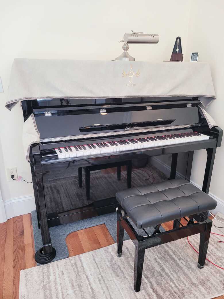 Upright piano for sale (less than a year use)