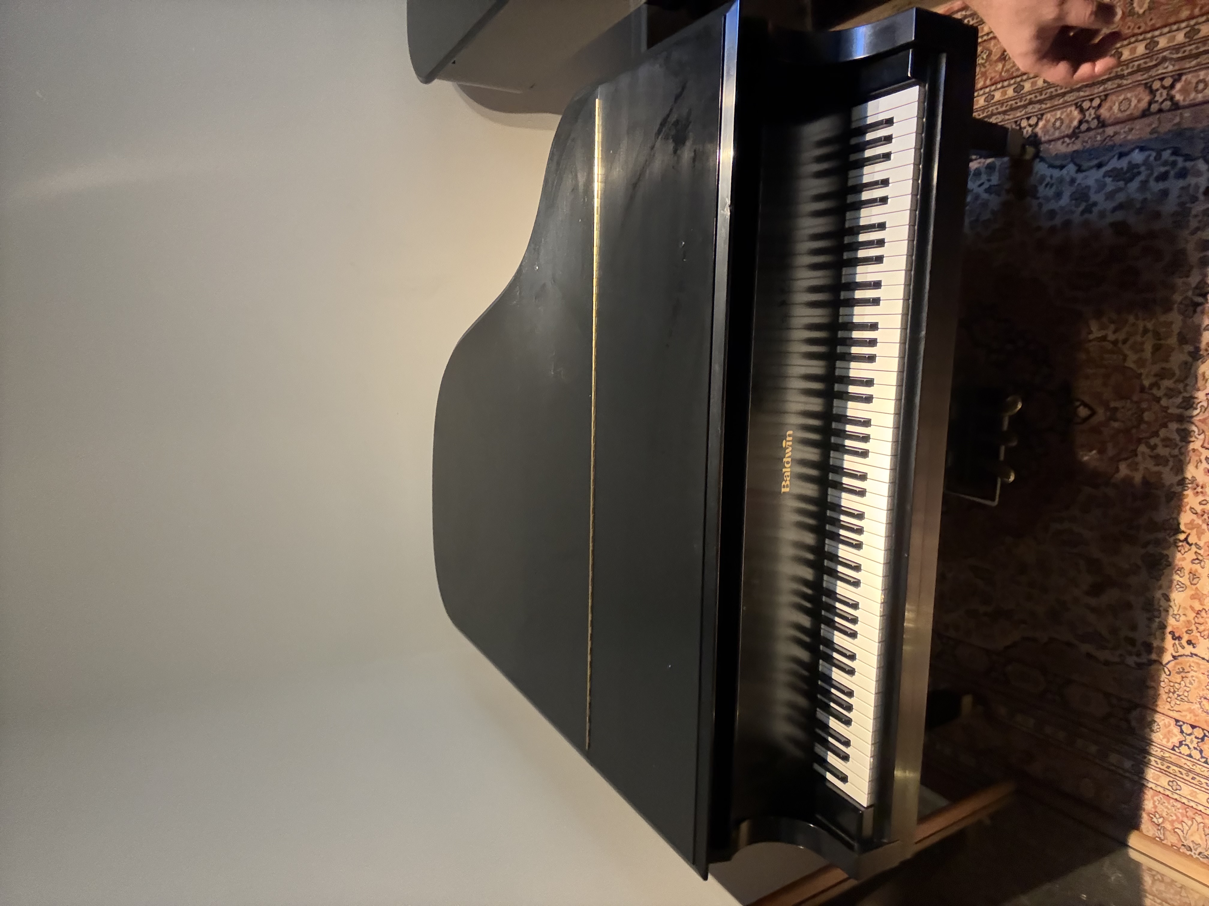 Baldwin Model L 6’3” Grand Piano – Satin Ebony