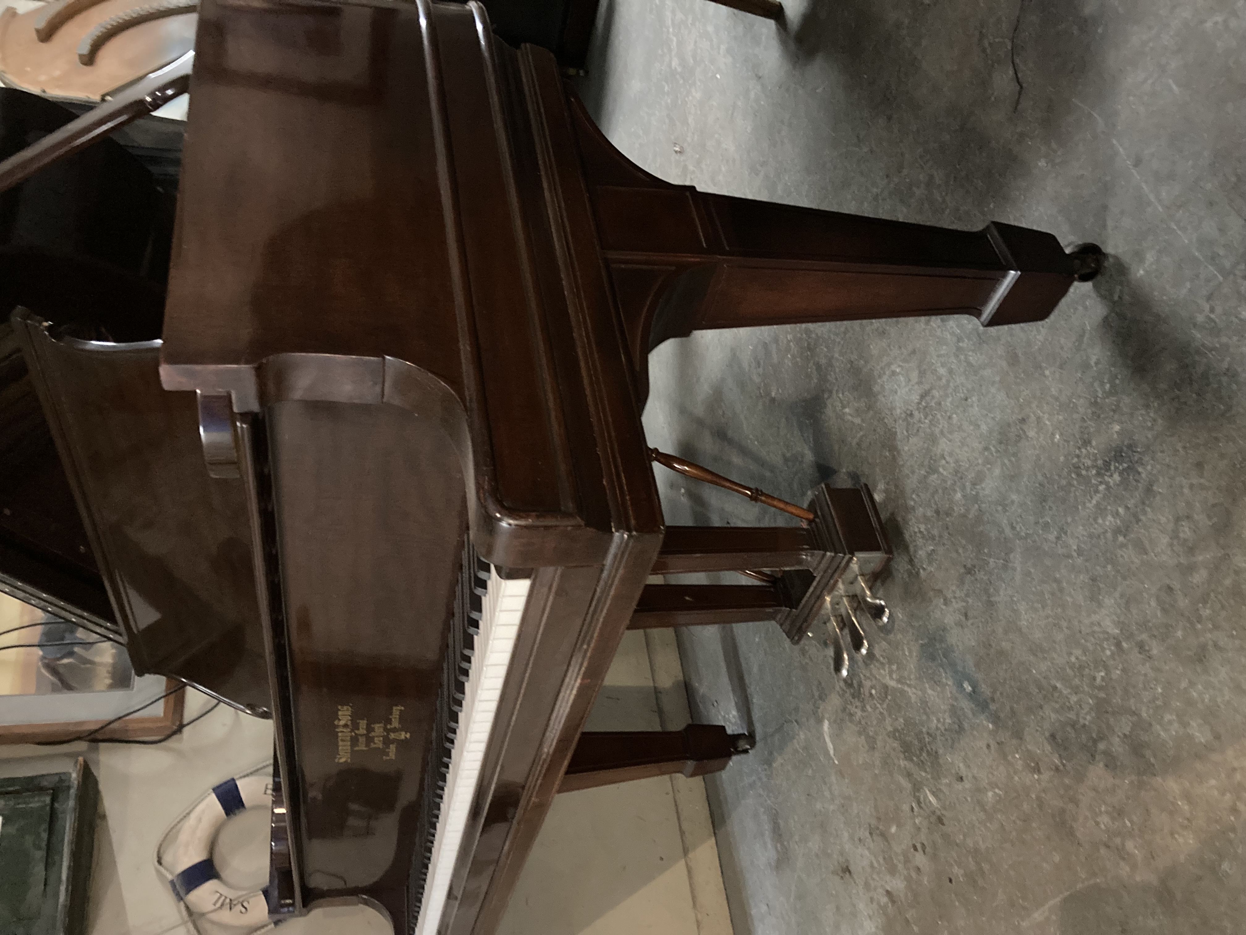 Steinway Grand Piano - Model O (Mahagony)