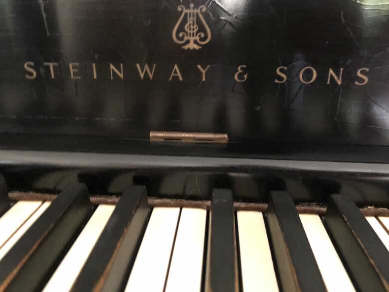 Beautiful Steinway console piano