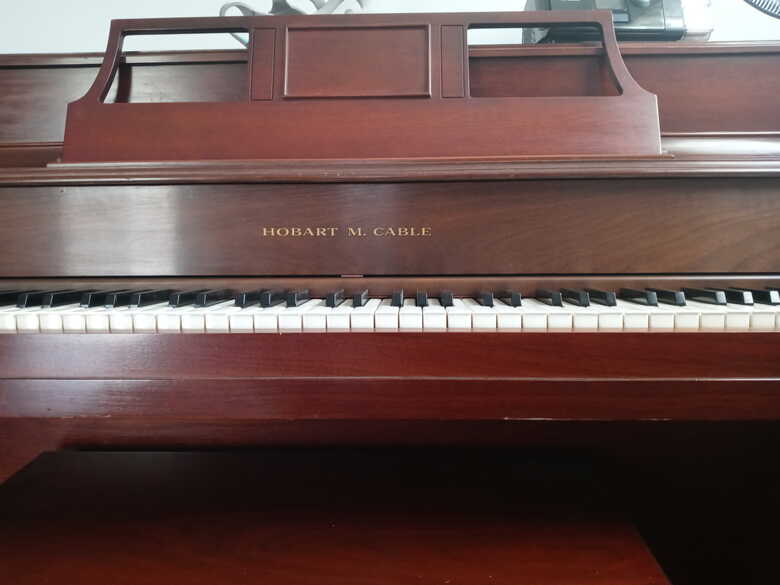 Hobart M Cable Upright Piano