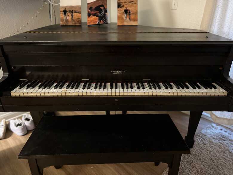 1913 Brambach Mini Grand Piano for sale