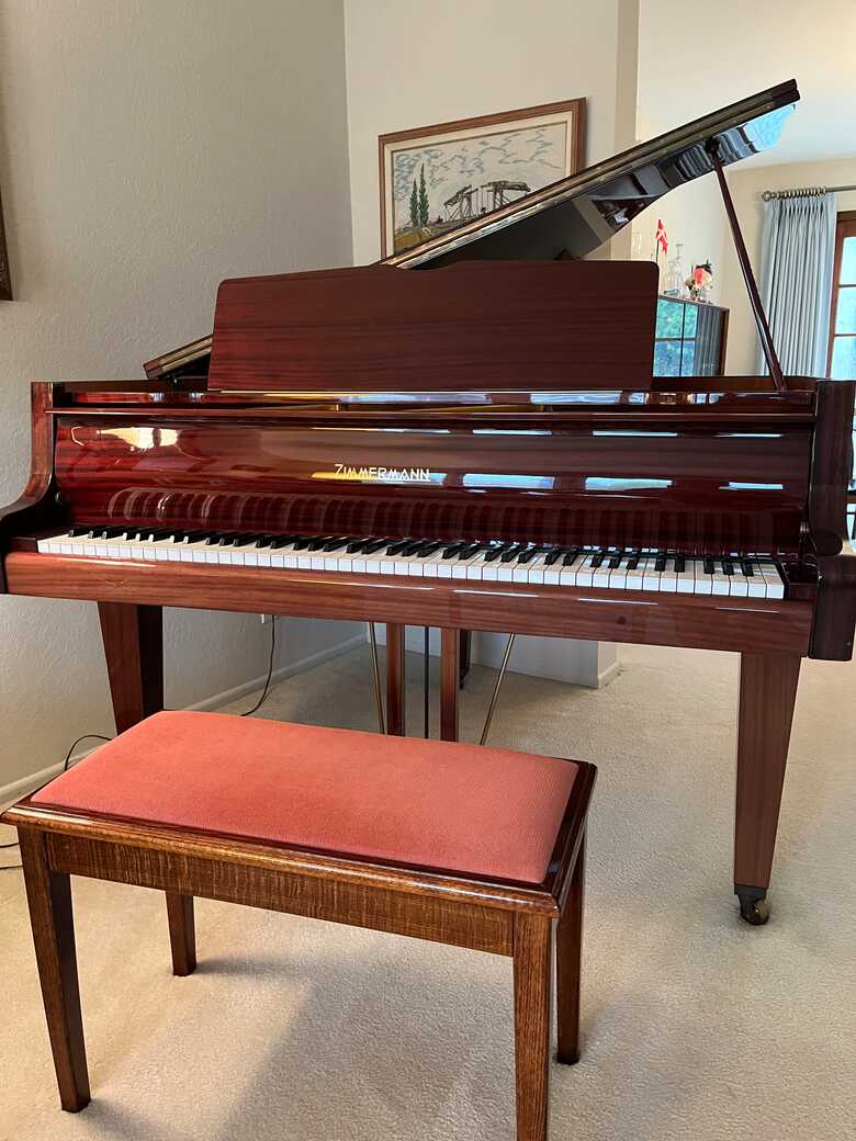 Zimmerman Baby Grand and Bench