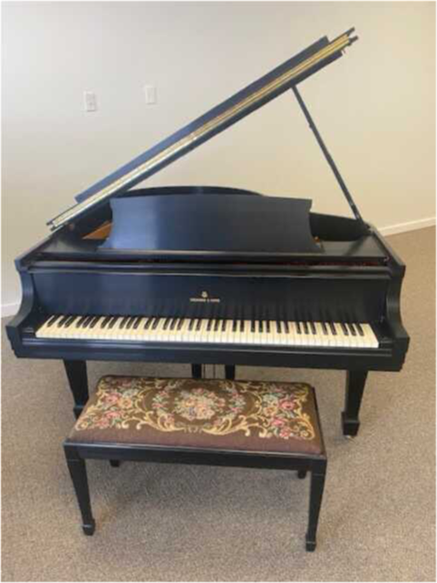 Beautiful Satin Ebony Steinway & Sons Model S