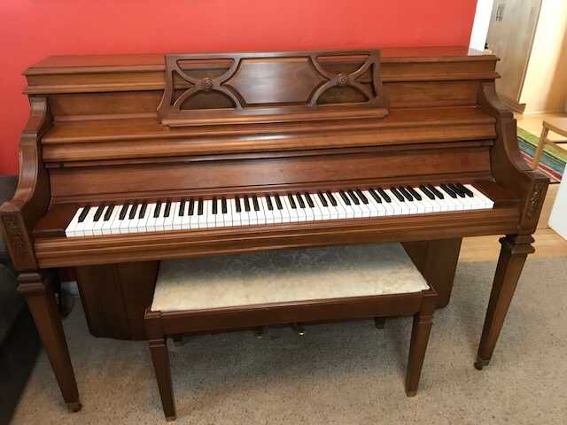 1984 Steinway & Sons Upright Piano