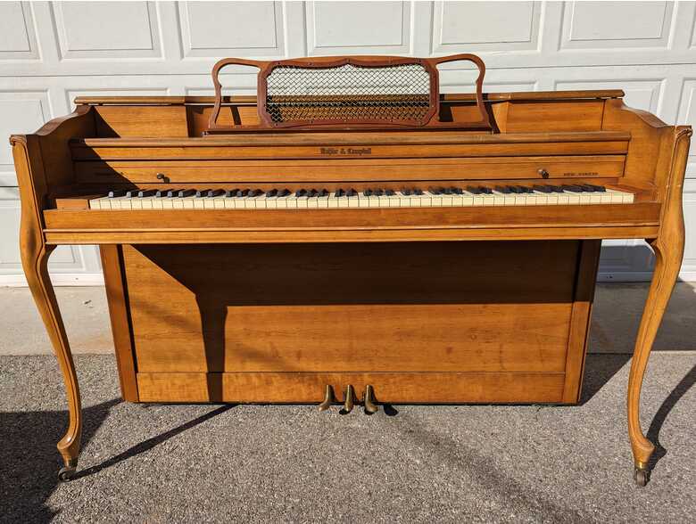 Kohler & Campbell piano and bench