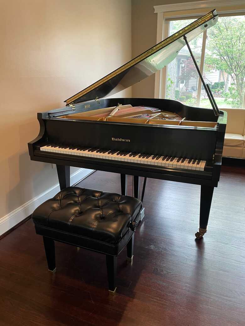Baldwin Artist Series Model R (#322593) Grand Piano in Ebony